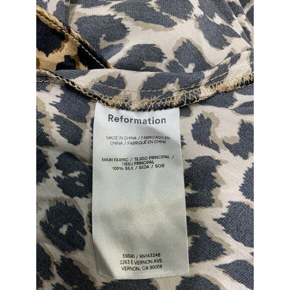 Reformation Leopard Print Dress - Picture 4 of 4